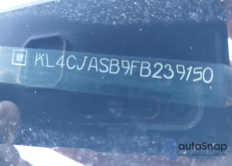 2015 Buick Encore from USA, damaged, VIN KL4CJASB9FB239150